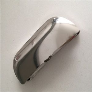 Vintage Chrome Hard Glasses Case Lined